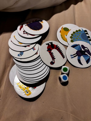 Board Game The Dinosaurs Like New For Ages 3+