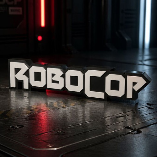 Robocop Logo new 3D printed, size 20cm