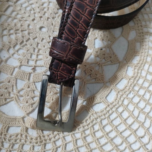 Tan belt new, size 105