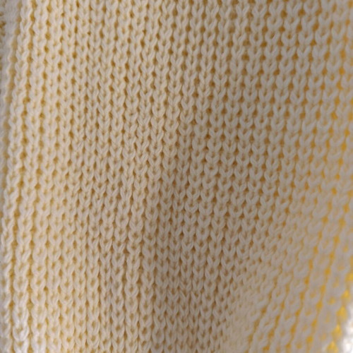 Knitted yellow sweater new, one size