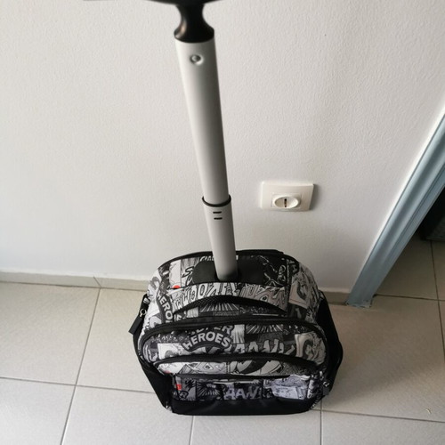 Lyc Sac XL backpack with trolley new, black and grey