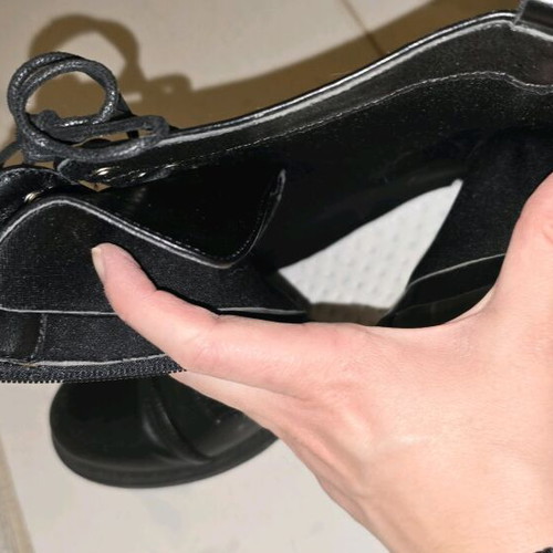 Migato black ankle boots size 39 like new