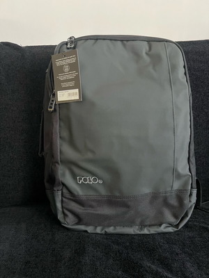 Polo Boston backpack new, black and gray, 26Lt capacity