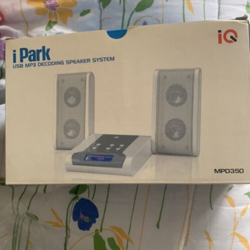 IQ MPD-350 portable speaker system new USB MP3