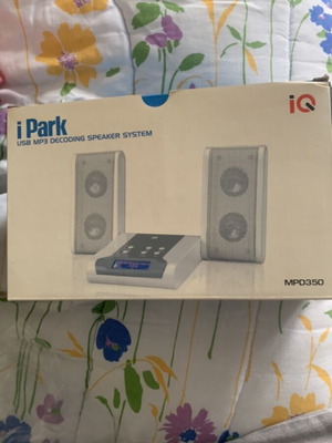 IQ MPD-350 portable speaker system new USB MP3