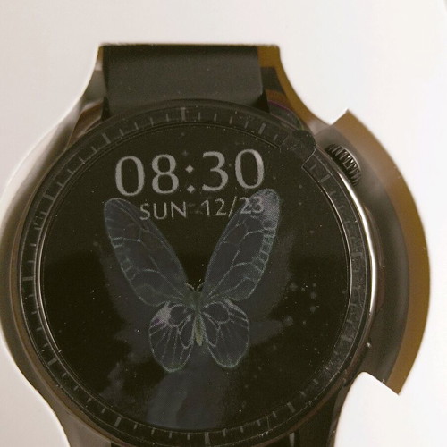 Colmi V65 1.32' AMOLED smartwatch black new