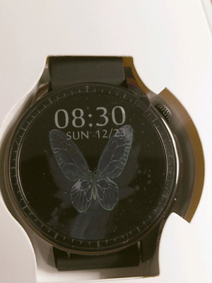 Colmi V65 1.32' AMOLED smartwatch black new