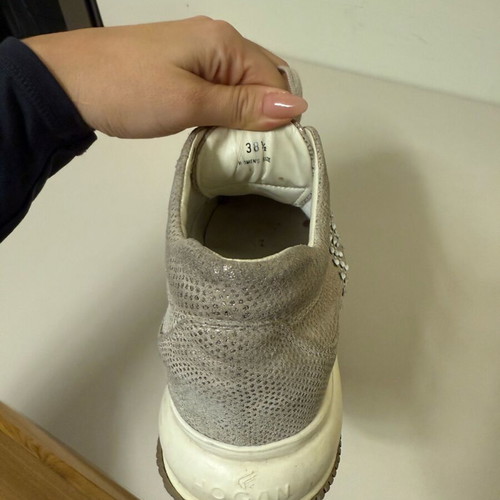 Hogan shoes used, size 38.5, beige, good condition
