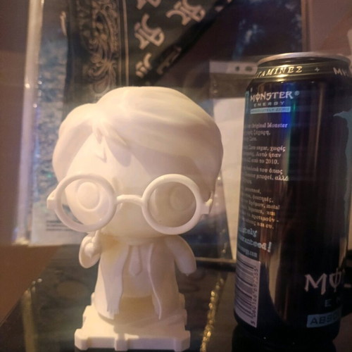Harry Potter XL figure 3d printed, unpainted like new
