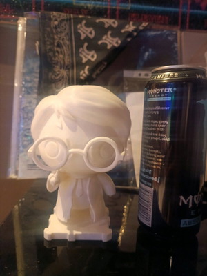 Harry Potter XL figure 3d printed, unpainted like new