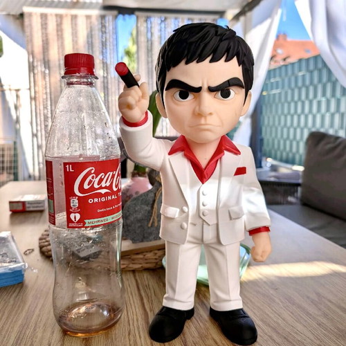 Tony Montana Scarface collectible figure new, 20cm