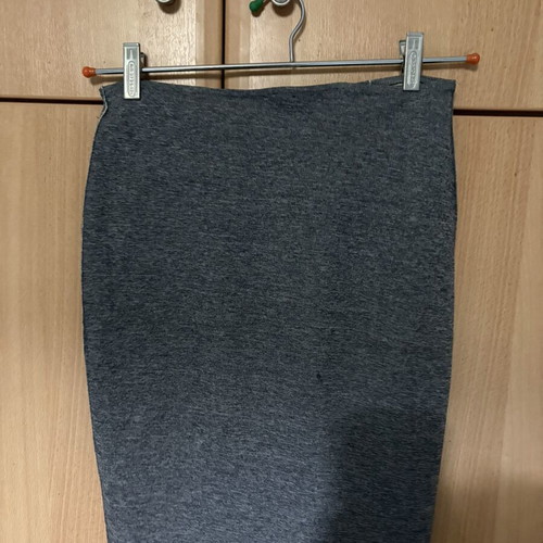 Morgan skirt small size grey polyamide like new, summer fabric