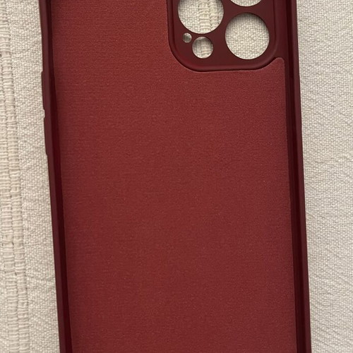 iPhone 12 Pro Max burgundy case new