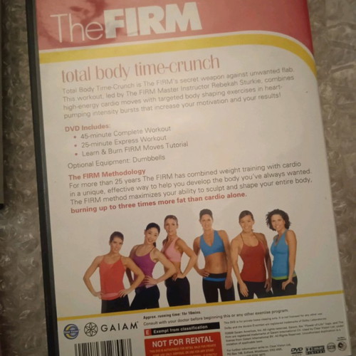 Fitness DVDs for women used, pack of 5, with dubbing