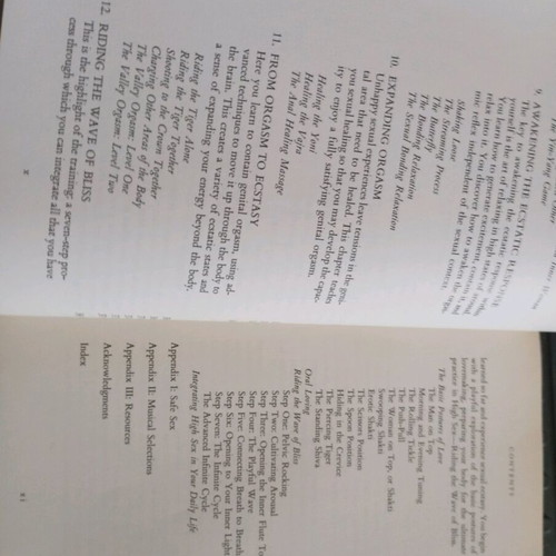 Book The art of sexual Ecstasy by Margo Anand used in excellent condition