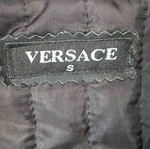 Versace women's jacket new, black, small