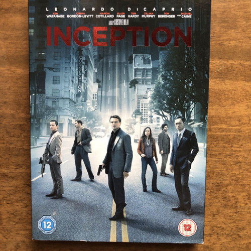 Inception DVD authentic like new with Greek subtitles
