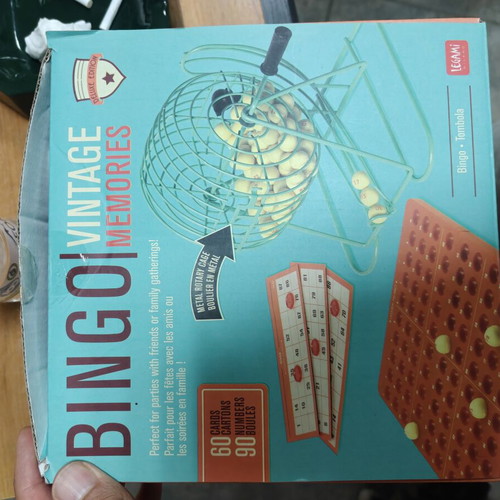 Bingo game new vintage edition