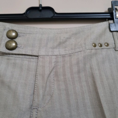 Mexx Fashion women's pants like new, low waist, beige-green shades