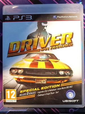 Driver San Francisco παιχνίδι PS3 σαν καινούργιο, πλήρες