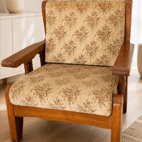 Kourtis solid wood armchairs, set of 2