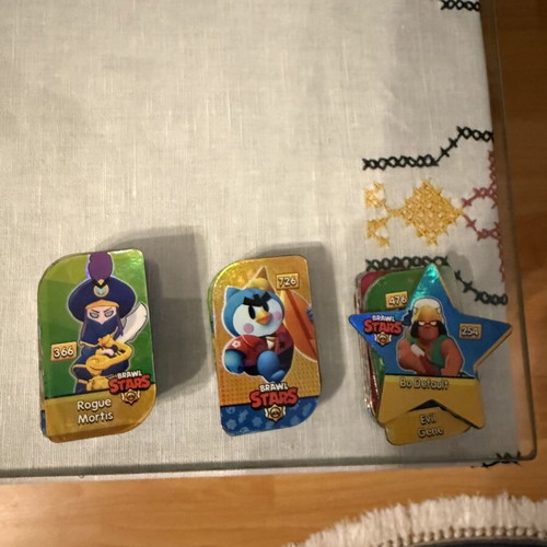 Brawl Stars caps used, set of 37
