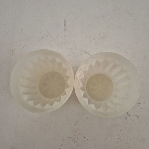 Set of 2 vintage jelly cups