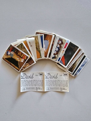 David 80s stickers like new, set of 47 pieces