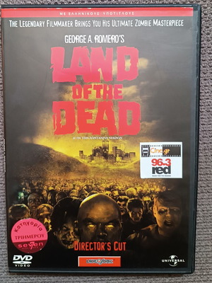 Land of the Dead DVD like new, fantasy thriller horror with subtitles