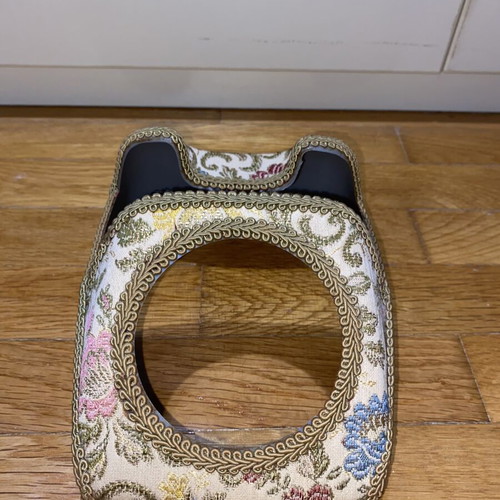 Vintage phone cover brocade floral like new