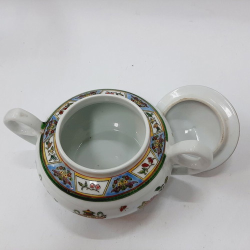 Porcelain sugar bowl 1990 China decorative