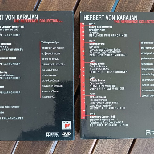 The Reference Collection Herbert von Karajan DVD set new, classical