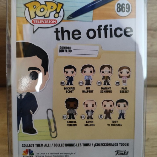 Funko POP! Michael Scott with mug like new