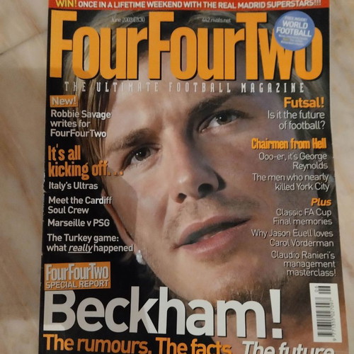 Four Four Two magazine June 2003 used