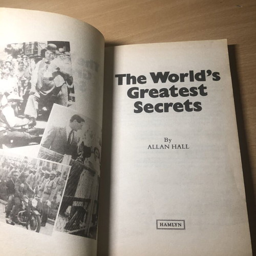 The World's Greatest Secrets by Alan Hall, English paperback