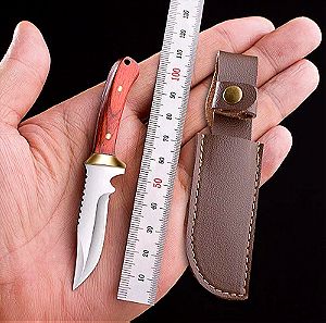 Φορητό μαχαίρι τσέπης EDC, κοφτερό μαχαίρι φρούτων  με μπρελόκ
