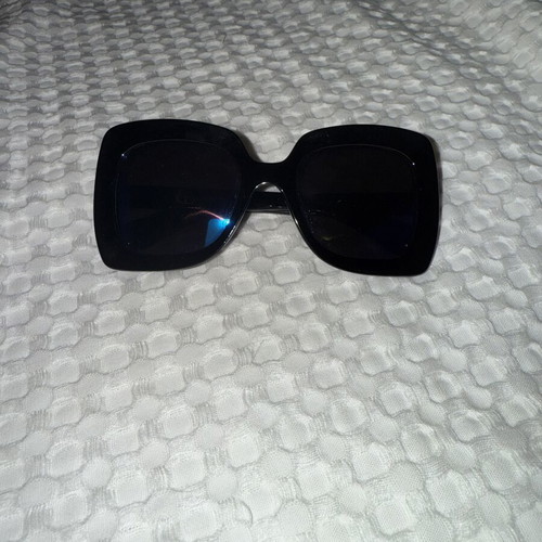 GT Diamond Clear Eyewear Sunglasses with Blue Lenses, Like New