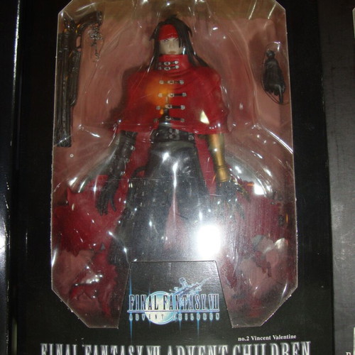 Final Fantasy 7 Advent Children Play Arts Vincent Valentine figure like new