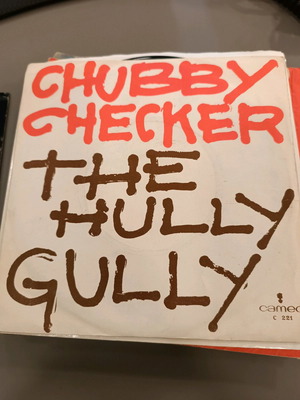 Chubby Checker The Hully Gully 45 rpm vinyl record used