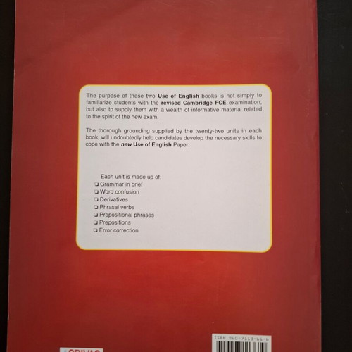Cambridge First Certificate used books, set of 2