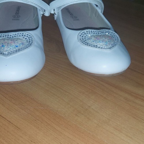 Fenecia Ballerinas Size 37 White, like new