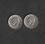 50 Λεπτά 1973 Α σαν καινούργιο, ποικιλίες μικρό και μεγάλο κεφάλι