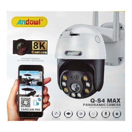 Andowl Q-S4 Max IP surveillance camera Wi-Fi 3MP Full HD+ waterproof with microphone new