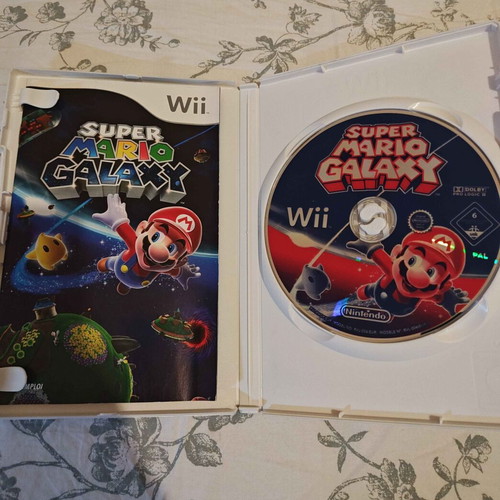 Super Mario Galaxy Wii game used