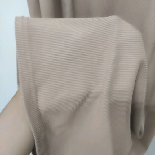 Ribbed midi dress Small-medium dark beige with box Shein