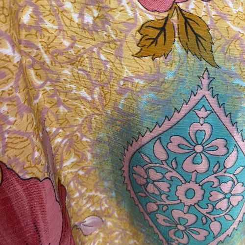 Hibiscus Silk Pareo Pink New