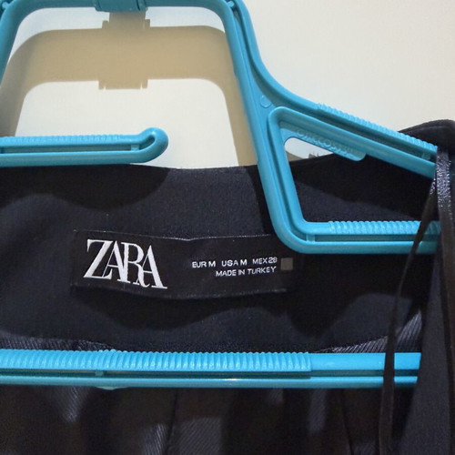 Zara black vest, size M