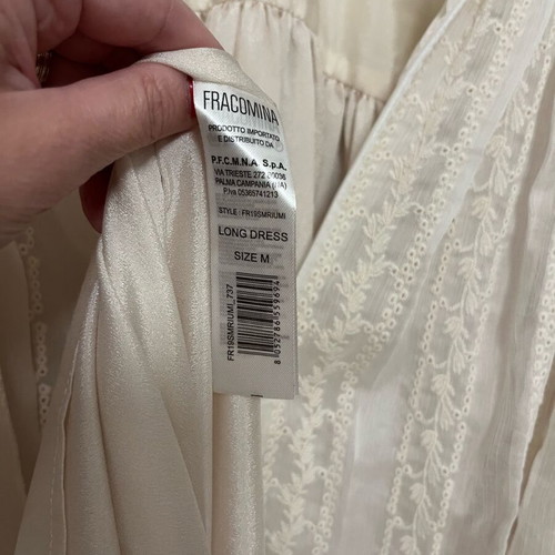Fracomina long dress like new, beige, size M
