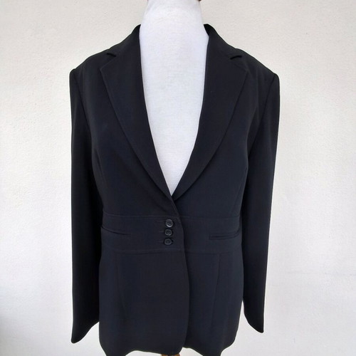J.Michaels black blazer like new, classic cut, size L