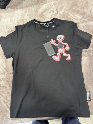 Plein T Shirt καινούργιο, μέγεθος XL, μαύρο